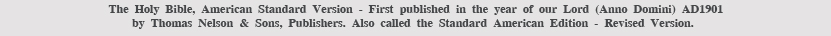American Standard Version Copyright